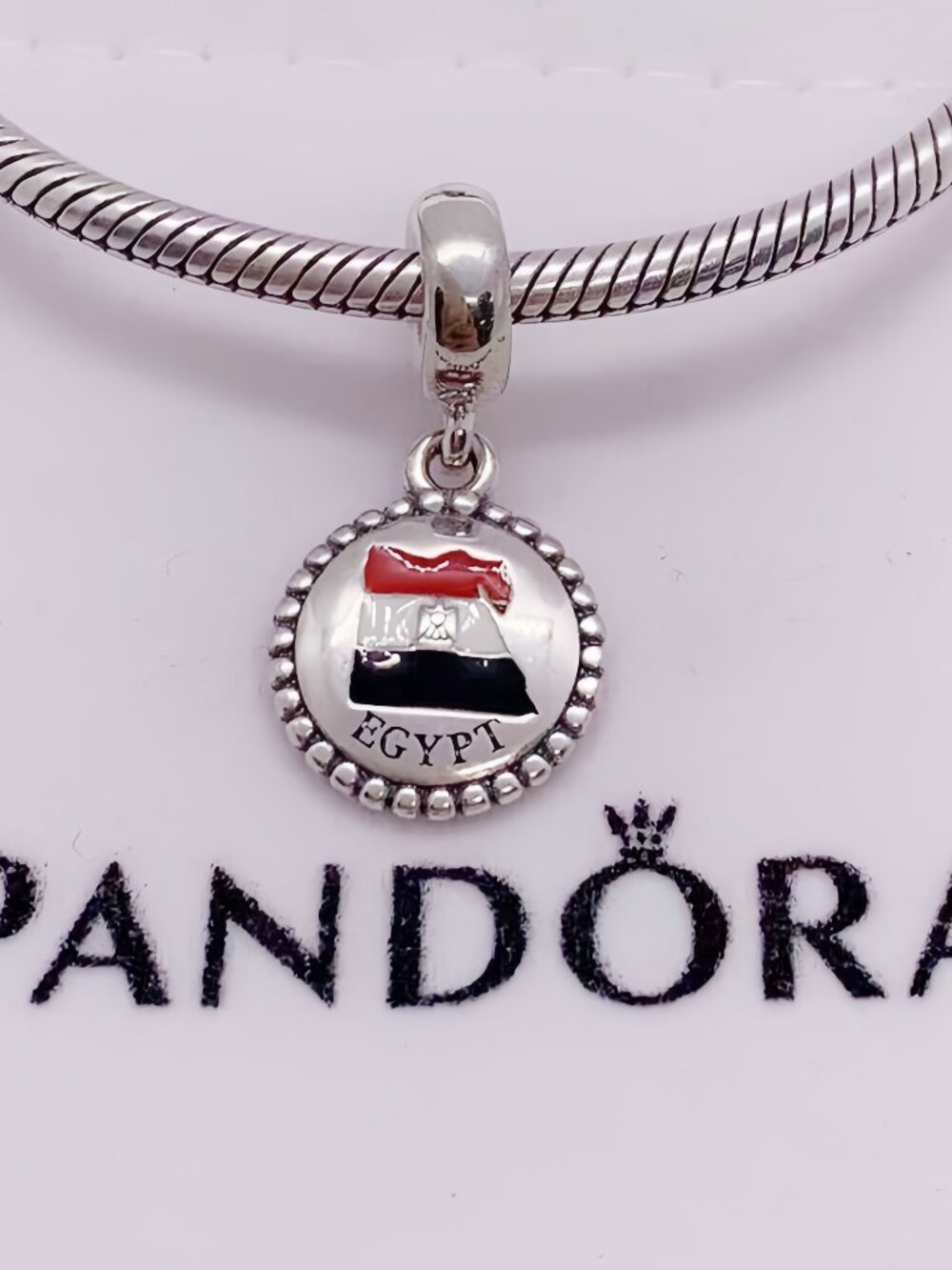 Pandora EGYPT Map Exclusive Charm Pendant